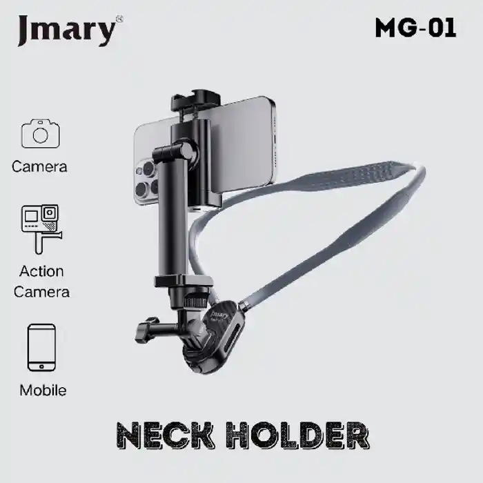 JMARY MG-01 Neck Holder for Mobile+Action Camera